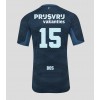 Feyenoord Jordan Bos #15 Bortedrakt 2025-26 Kortermet Feyenoord Jordan Bos #15 Bortedrakt 2025-26 Kortermet